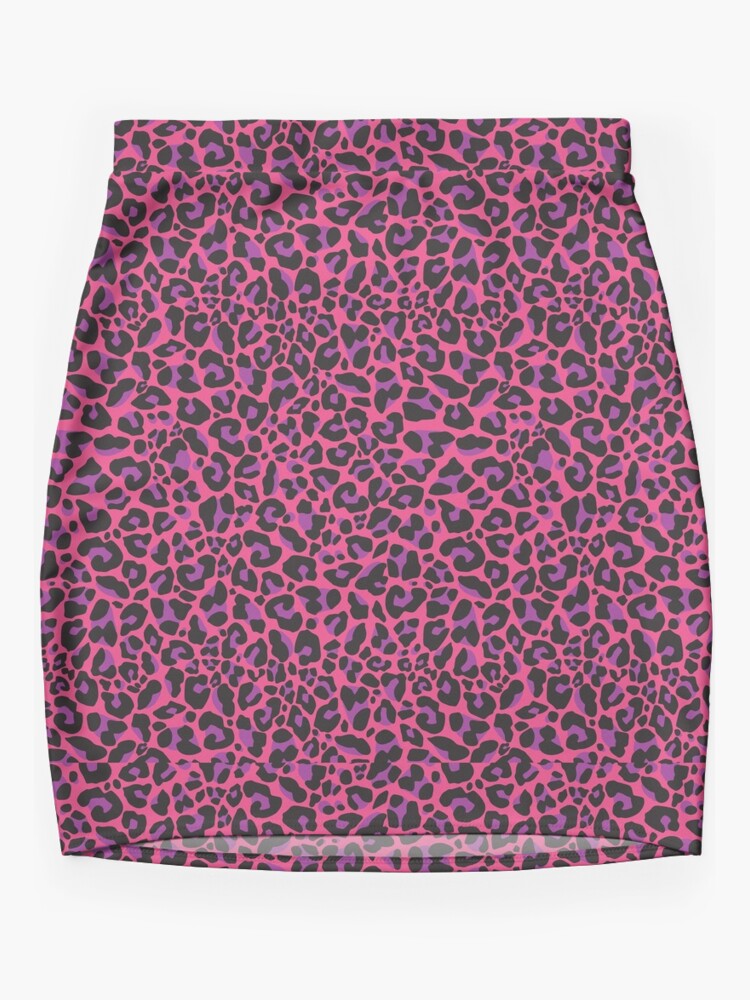 80s cheetah skirt best sale