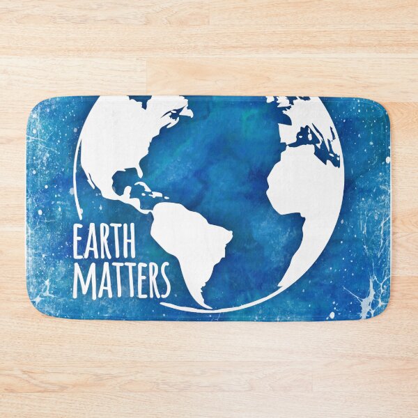 Item preview, Earth Matters - Earth Day - Watercolor Blue designed and sold by serenaking.