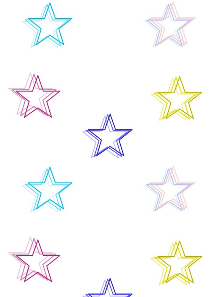 Thumbnail 5 of 5, iPhone Case, Pretty star pack designed and sold by InfiniteSticker.