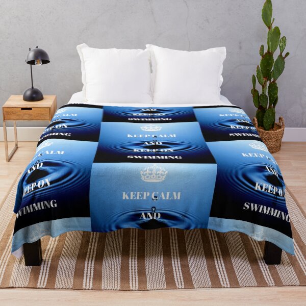 Item preview, Keep Calm/Swimming designed and sold by Azar Awan.