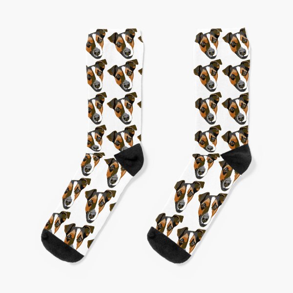 Jack Russell Terrier Socks
