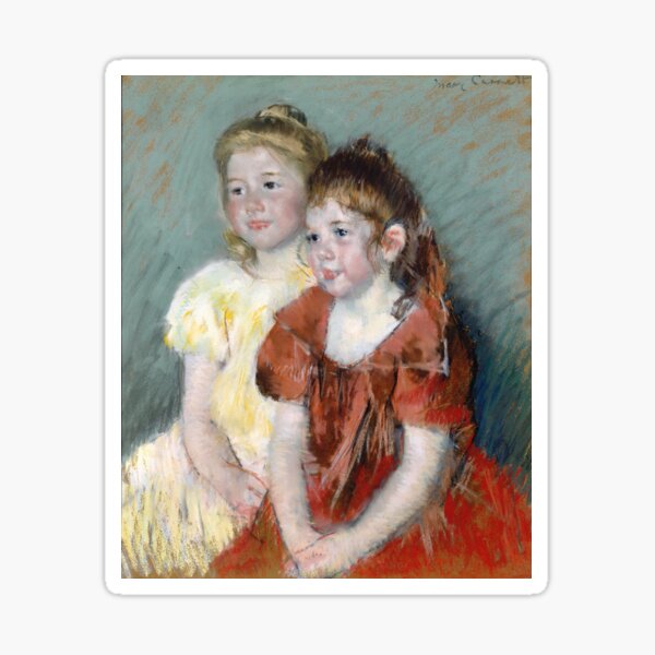 Vista previa del artículo con la obra «Mary Cassatt - Chicas jóvenes», diseñado y vendido por Impressionist Masters.