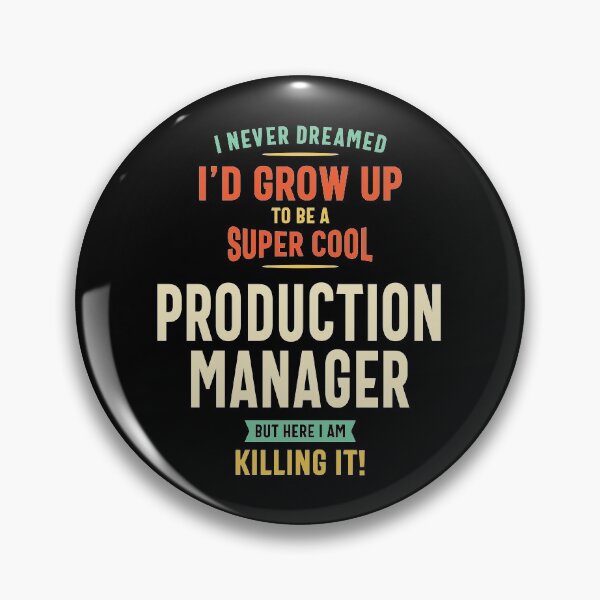 Item preview, Super Cool Production Manager  designed and sold by cidolopez.