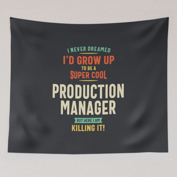 Item preview, Super Cool Production Manager  designed and sold by cidolopez.