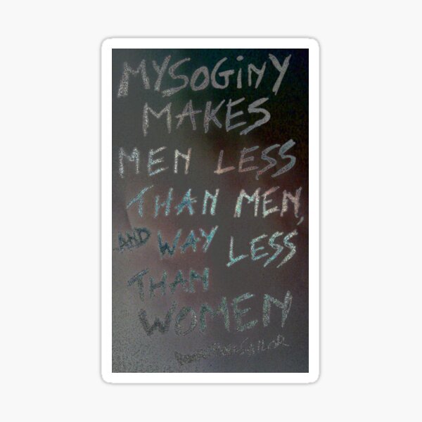 PUNK MISOGYNY Sticker