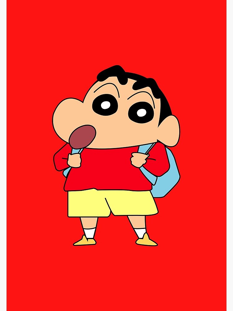 Shin Chan クレヨンしんちゃん Spiral Notebook By Hanakox Redbubble