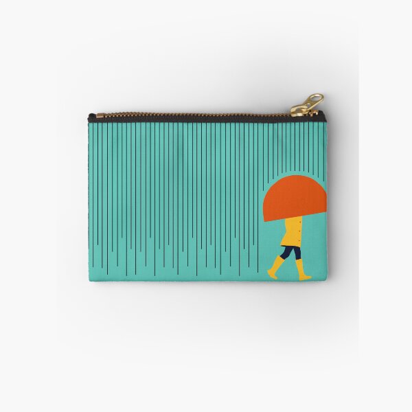 Item preview, Girl in the rain - minimal graphic design illustration designed and sold by RAWWR.