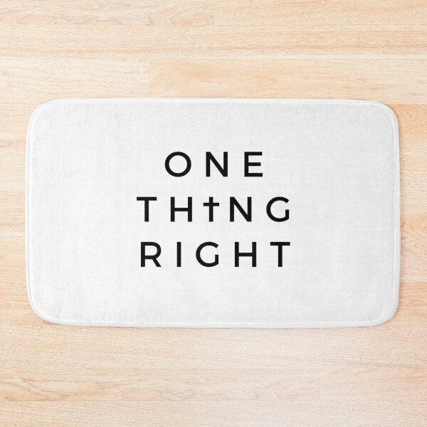 Item preview, "One Thing Right" with Cross designed and sold by carlourful.