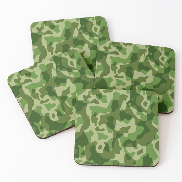 Item preview, Green Camouflage Army Military Pattern designed and sold by BluedarkArt.
