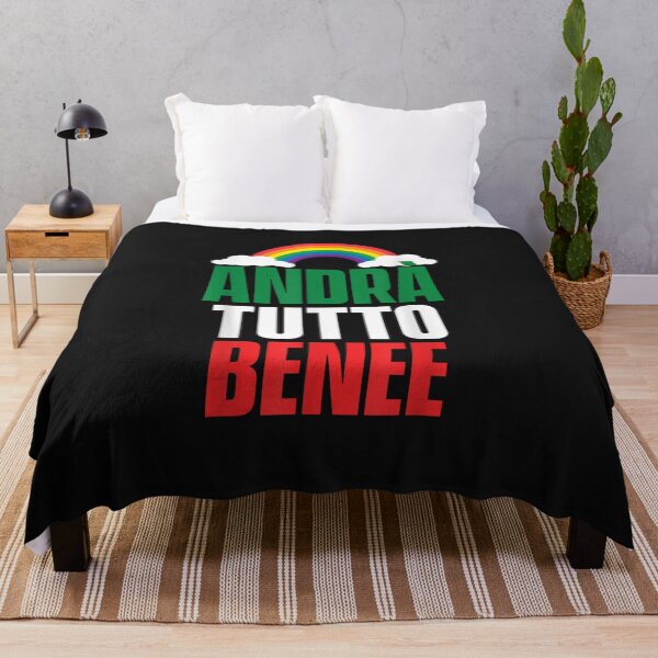 Item preview, Andra Tutto Bene Todo va a estar bien Bandera italiana designed and sold by iBestSellings.