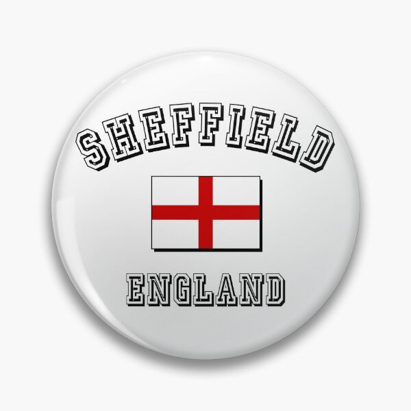 Item preview, Sheffield England English flag flag worker designed and sold by GeogDesigns.