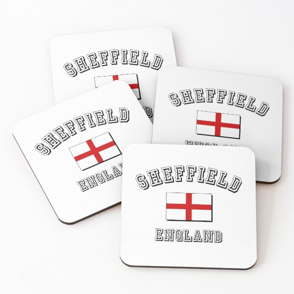 Item preview, Sheffield England English flag flag worker designed and sold by GeogDesigns.