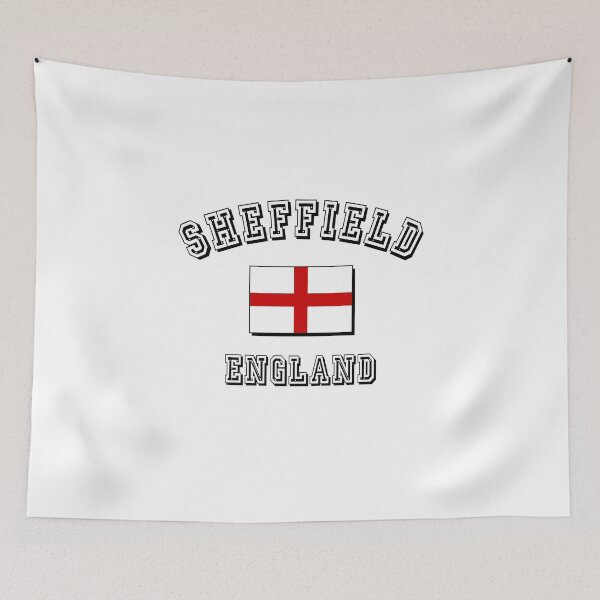 Item preview, Sheffield England English flag flag worker designed and sold by GeogDesigns.