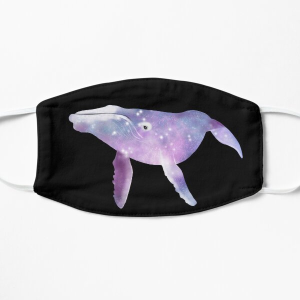 Cosmic Humpback Whale Flat Mask