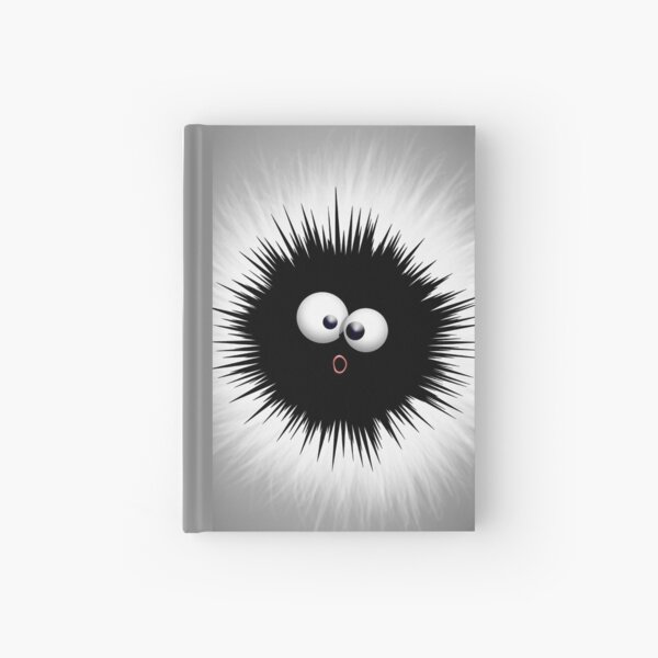 Funny Dazzled Ink Splat Cartoon Hardcover Journal