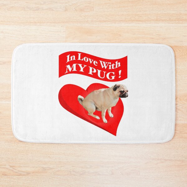Item preview, In Love with my Pug Dog Design designed and sold by luvvvvvit.