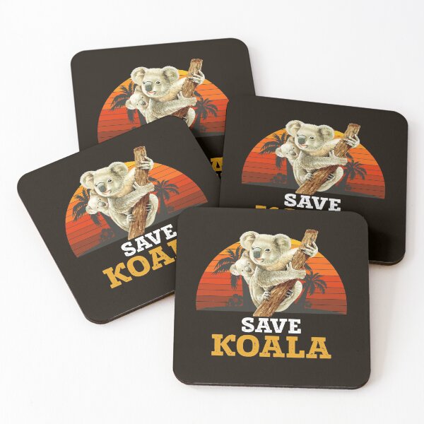 Item preview, Save Australian Koala T shirt, Cute Koala Graphic Design T-Shirt designed and sold by belmahdy.