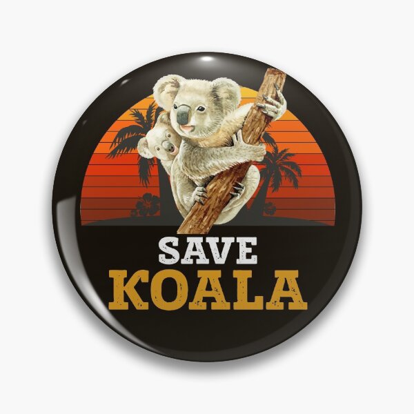 Item preview, Save Australian Koala T shirt, Cute Koala Graphic Design T-Shirt designed and sold by belmahdy.