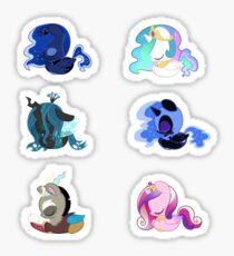 Sleepy Ponies - Royal Set Sticker