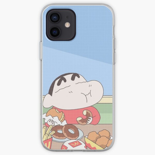 Shin Chan ク レ ヨ ン し ん ち ゃ ん Funda blanda para iPhone