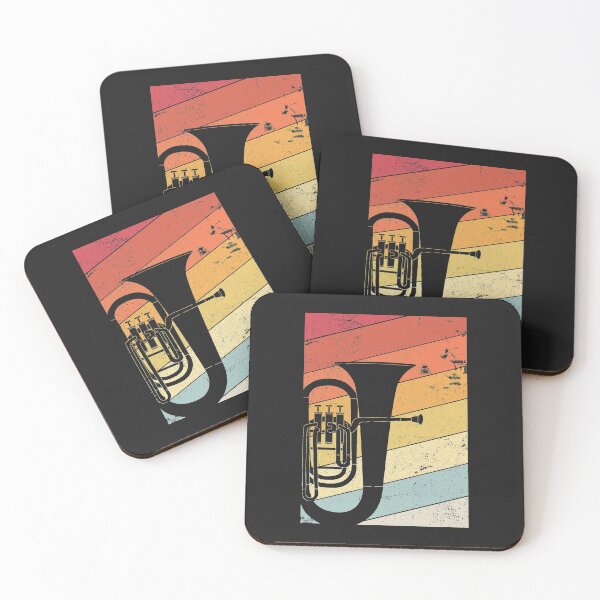 Item preview, Tuba Graphic. Retro Style Brass Band Design designed and sold by PackAPunch.