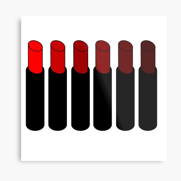 Wandbilder Roter Lippenstift Redbubble