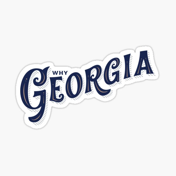 "Why Georgia" John Mayer Edition Sticker