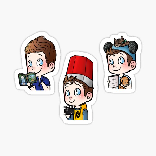 Chris Colfer II. Sticker