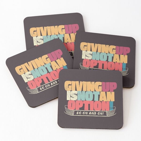 Item preview, Giving up is not an option! Vintage winners success designed and sold by wunderfamily.