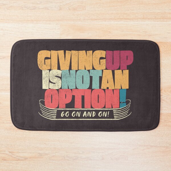 Item preview, Giving up is not an option! Vintage winners success designed and sold by wunderfamily.