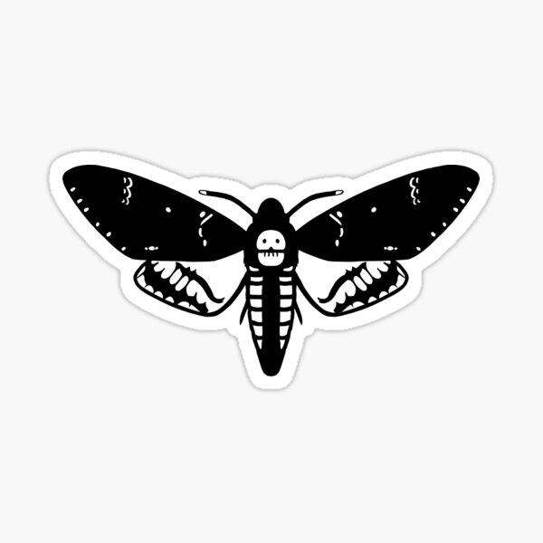Death's-Head Hawk Moth Sticker