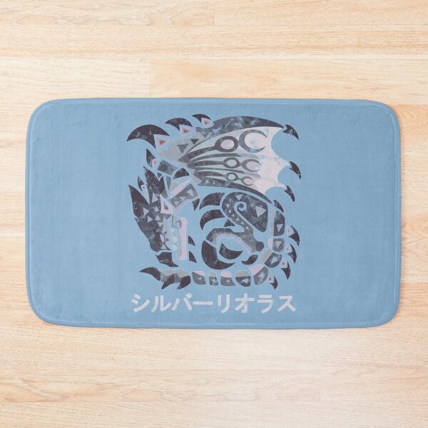 Item preview, Monster Hunter World Iceborne Silver Rathalos Kanji designed and sold by StebopDesigns.