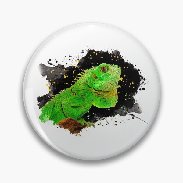 Item preview, Iguana Reptile Keeper Lizard Watercolor designed and sold by JRRTs.