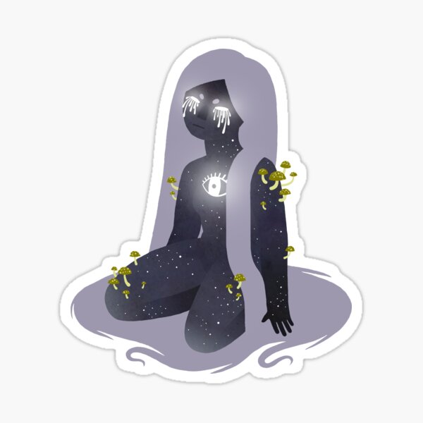Space Girl 11 Sticker