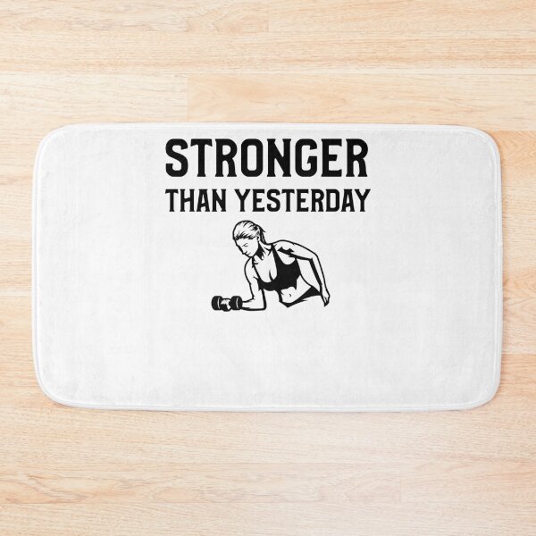 Item preview, Kopie von  Stronger than yesterday Bodybuilding designed and sold by RPHDesigns.
