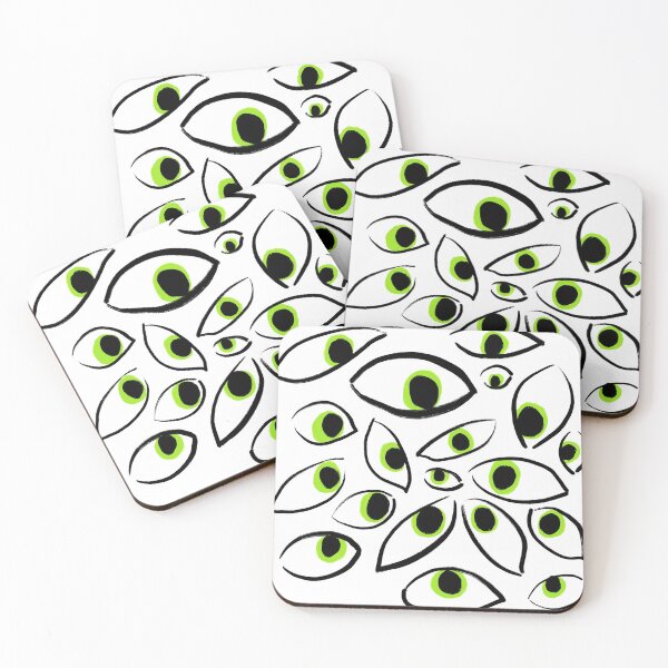 Item preview, Eyes (black and green) designed and sold by Alex Tal.
