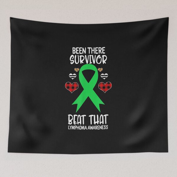 Item preview, Been There Survivor Beat That Lymphoma Awareness Ribbon designed and sold by iBestSellings.
