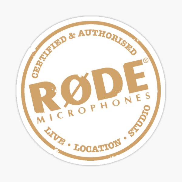 RØDE Microphones - Logo Sticker