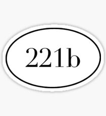221b Sticker