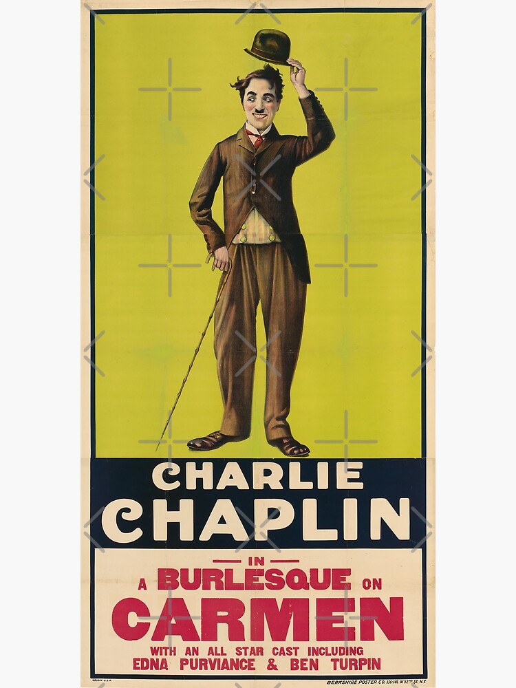 Charlie Chaplin Poster - Carmen de Harmal