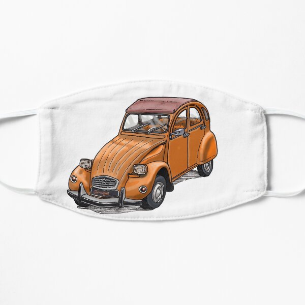 2cv naranja Mascarilla