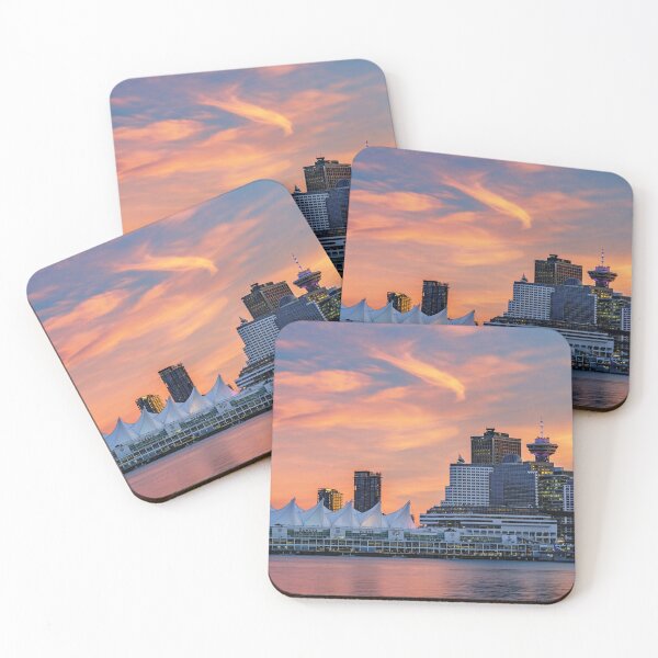 Item preview, Vancouver by Sunset, Vancouver Skyline from Stanley Park designed and sold by Jordan McChesney.