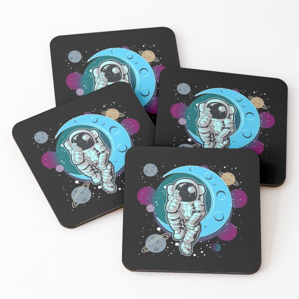 Item preview, Space Astronaut Play With The Moon, Space Astronaut Design T-Shirt designed and sold by belmahdy.