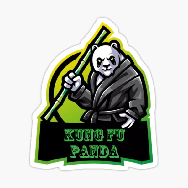 Kung Fu Fighting Stickers Redbubble - kung fu panda roblox id
