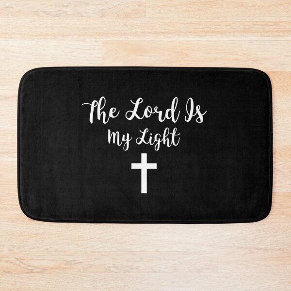 Item preview, The Lord Is My Light - Psalm 27 Cross print designed and sold by jakehughes2015.