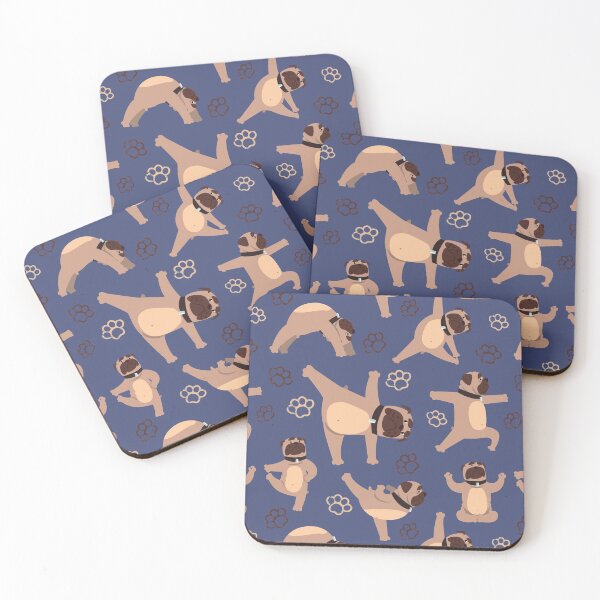 Item preview, Little Dogs doing Yoga Cute Namaste designed and sold by Mars Babe.