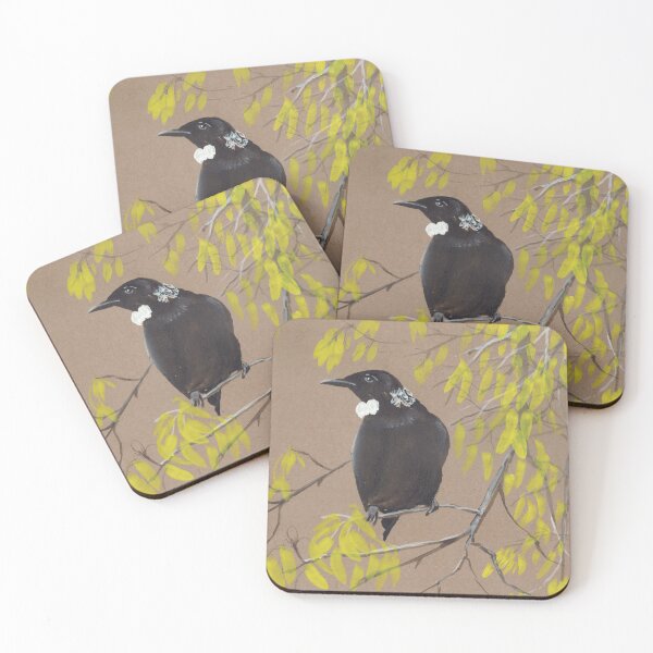 Item preview, Tui bird of New Zealand designed and sold by CRkuns.