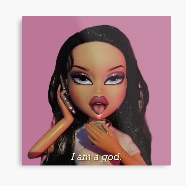 Megan Fox Bratz Doll Metal Print