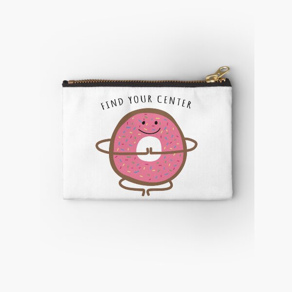 Item preview, Find Your Center Yoga Doughnut designed and sold by Kristen Glanzmann.