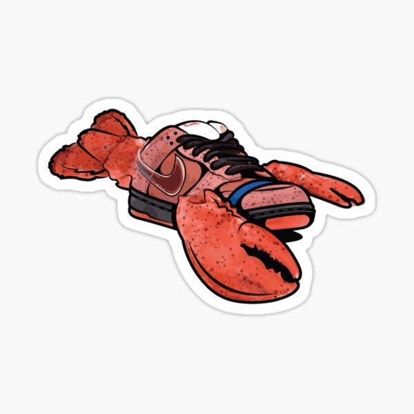 dunk red lobster sb Sticker